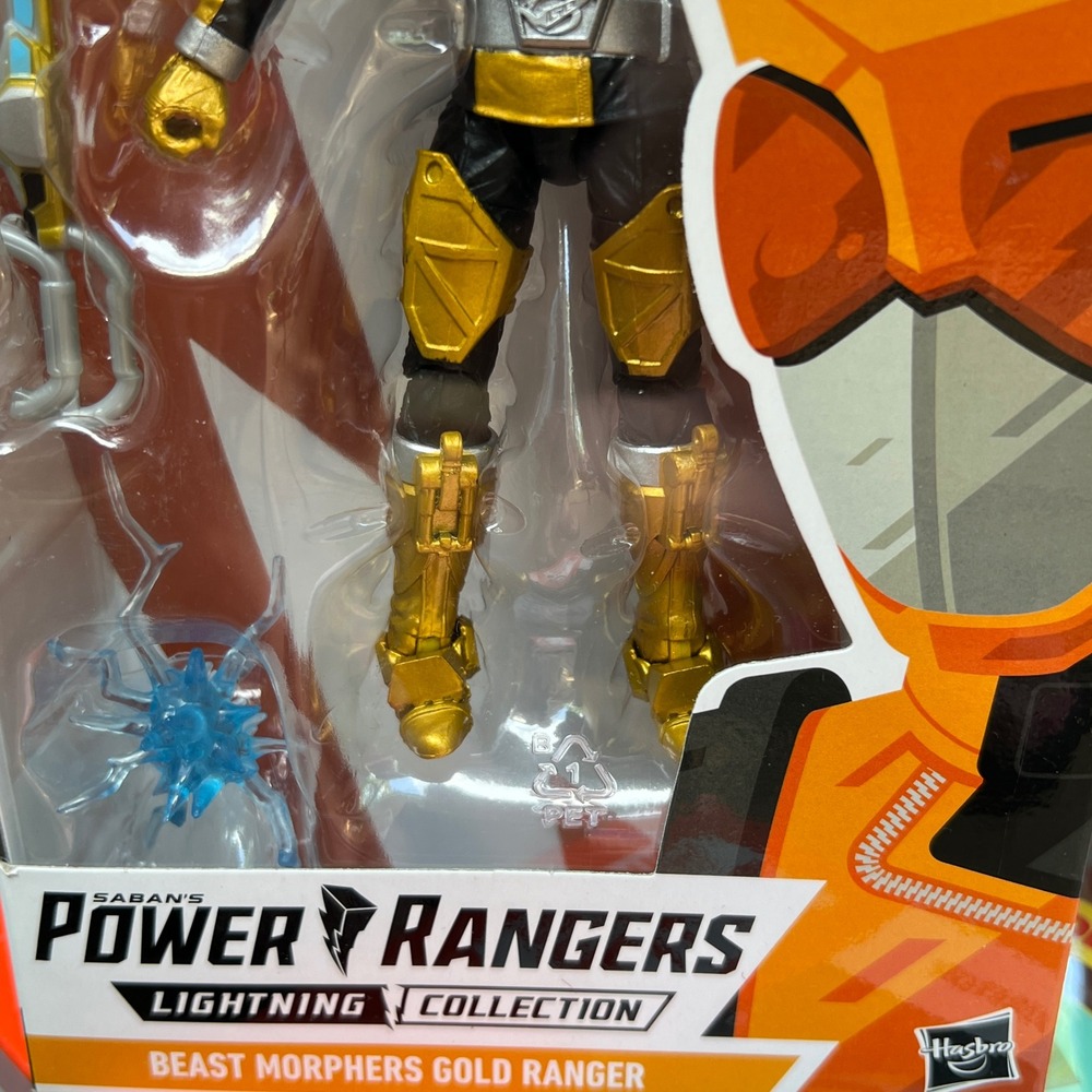 Hasbro Power Rangers Lightning Collection‎ Beast Morphers Gold Ranger 6" Figure - Picture 3 of 6